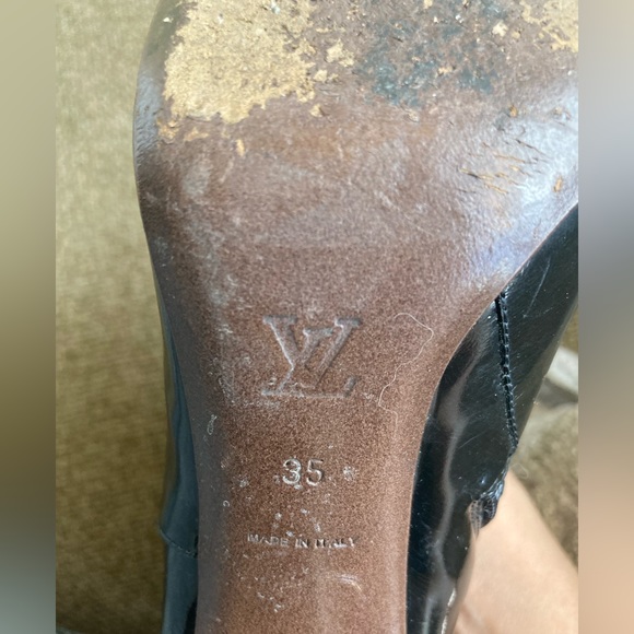 Louis Vuitton Vintage Patent Leather Boots - Picture 16 of 16